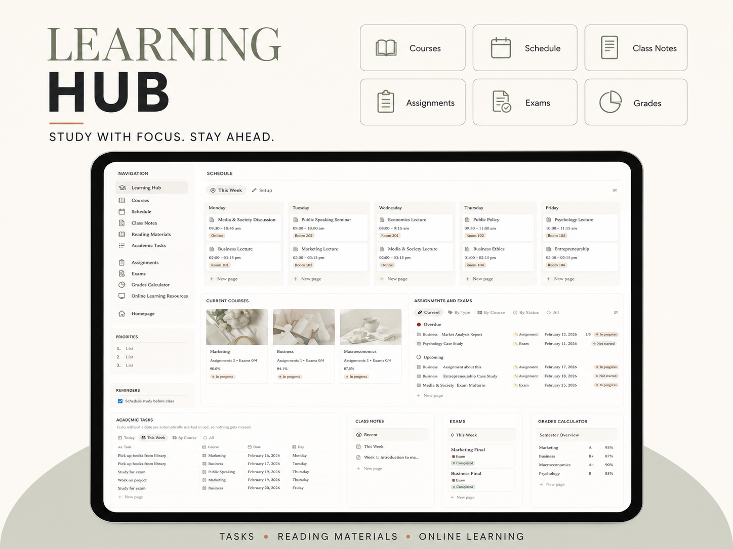 Academics & Learning Hub
