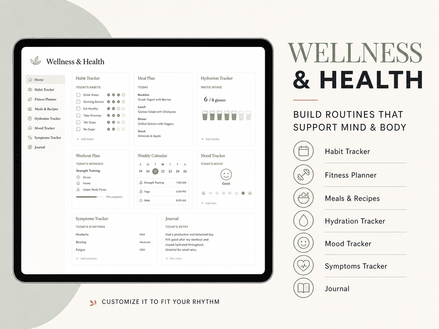 Wellness & Health Hub